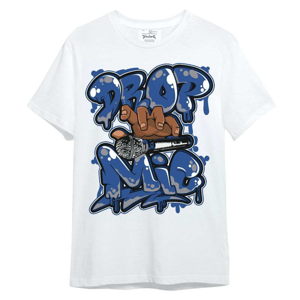 Shirt To Match High OG True Blue 1s - Drop Mic Unisex Shirt