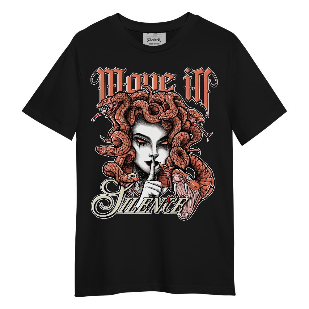 Shirt To Match DJ Khaled Crimson Bliss 5s - Girl Move In Silence Graphic