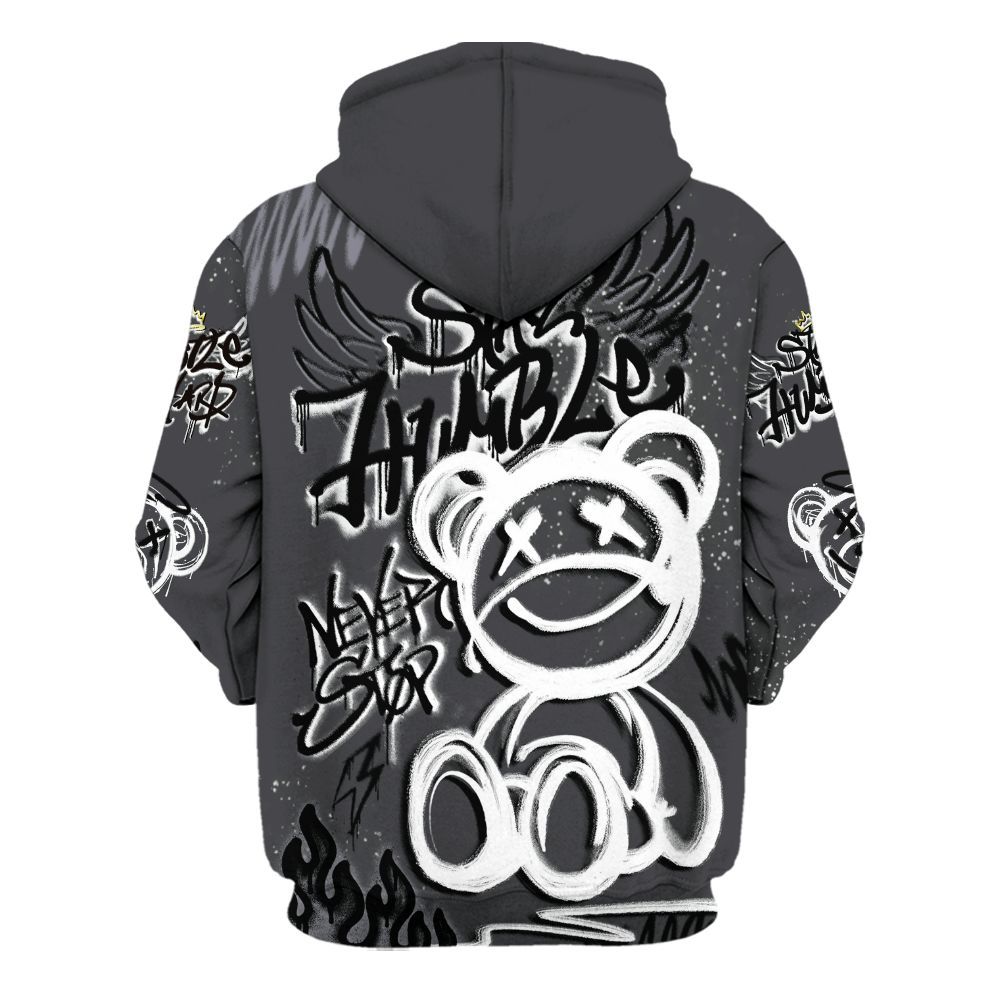 Hoodie To Match Fear 4s - Humble Drip Streetwear Graffity All Over Print