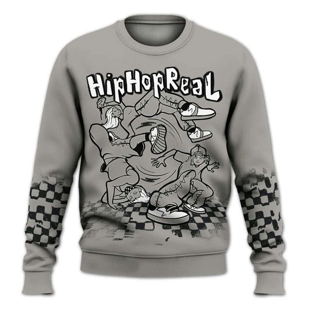 Sweatshirt To Match High Satin Shadow 1s - Feel Life Street Style All Over Print