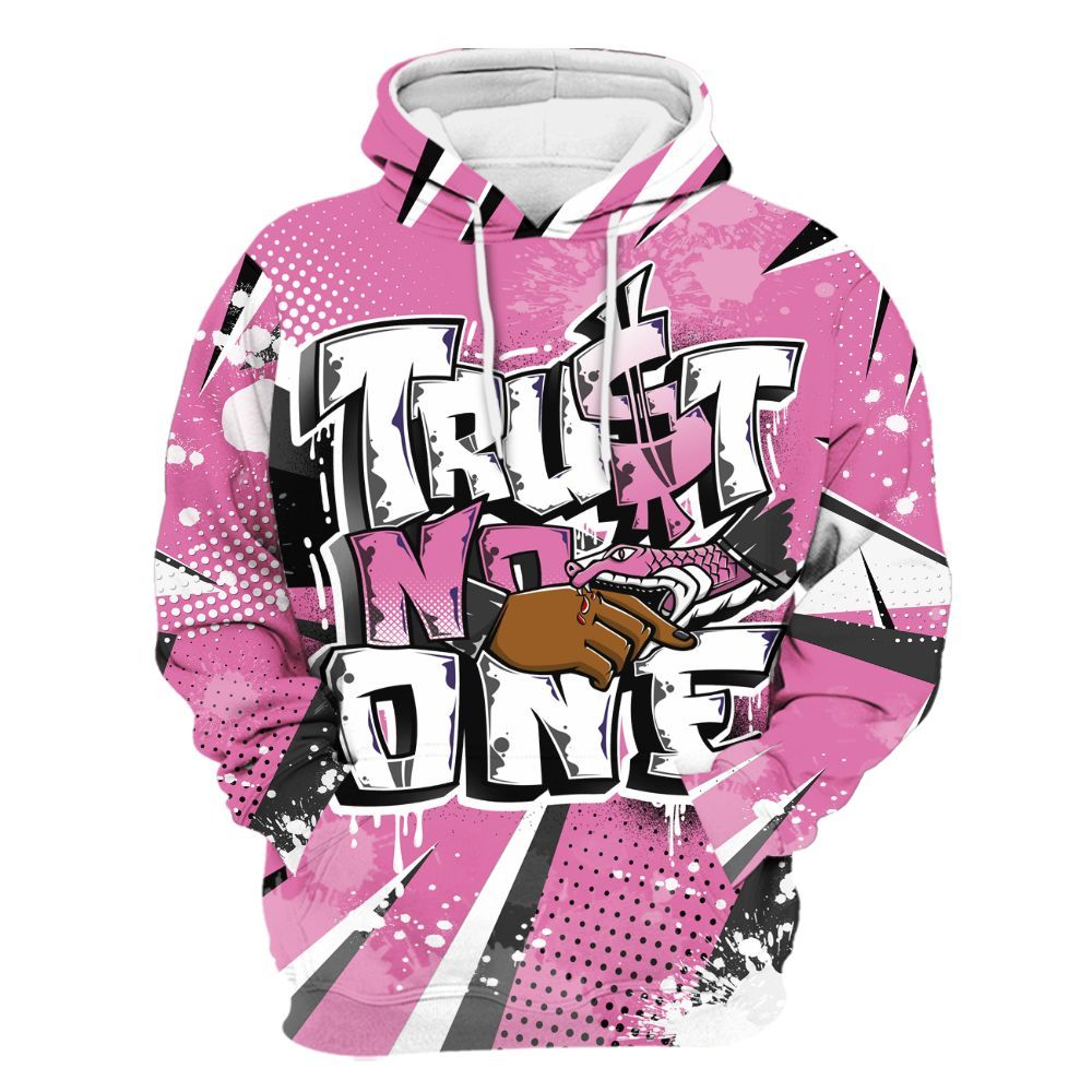 Hoodie To Match Air Force 1 ParaNoise 3.0 - Poly Trust No One Dripping All Over Print