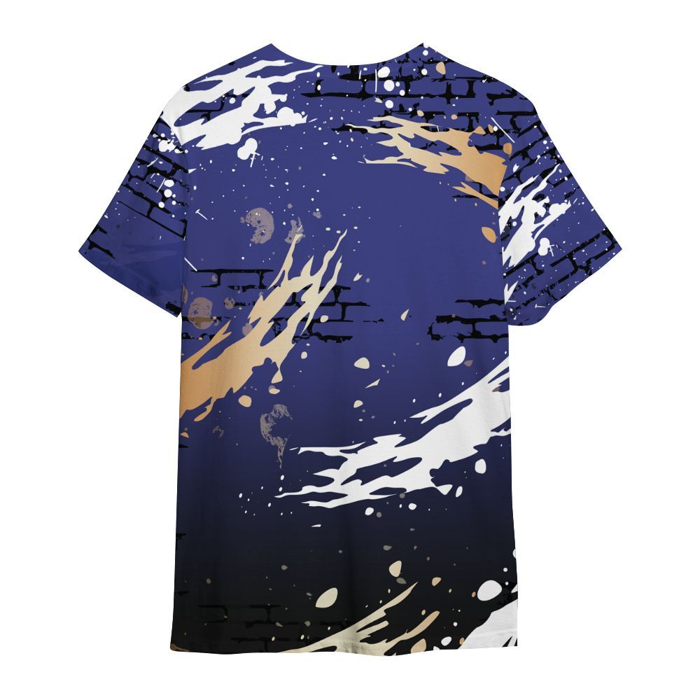 Shirt To Match JM Pro Black Concord - Values Of Loyalty Drip All Over Print