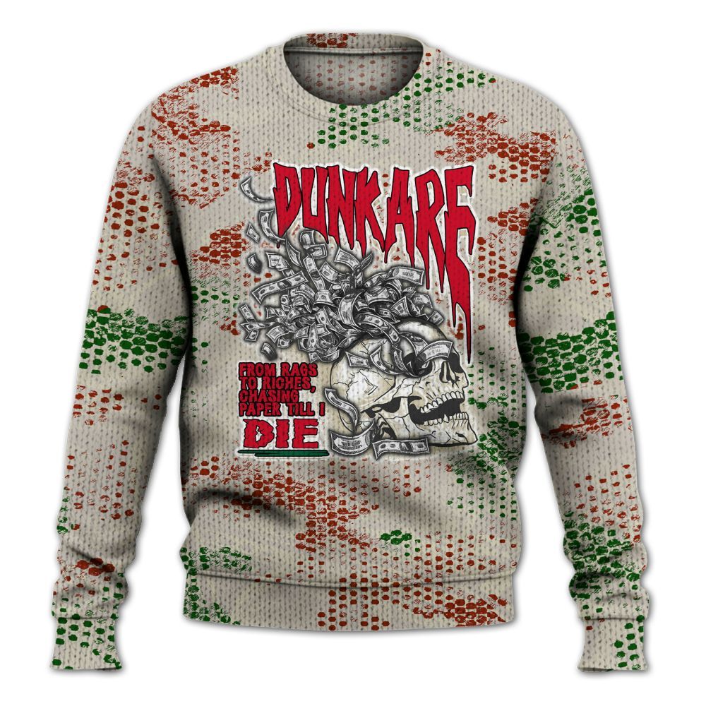 Knitted Sweater To Match El Grito 5s - From Rags To Riches