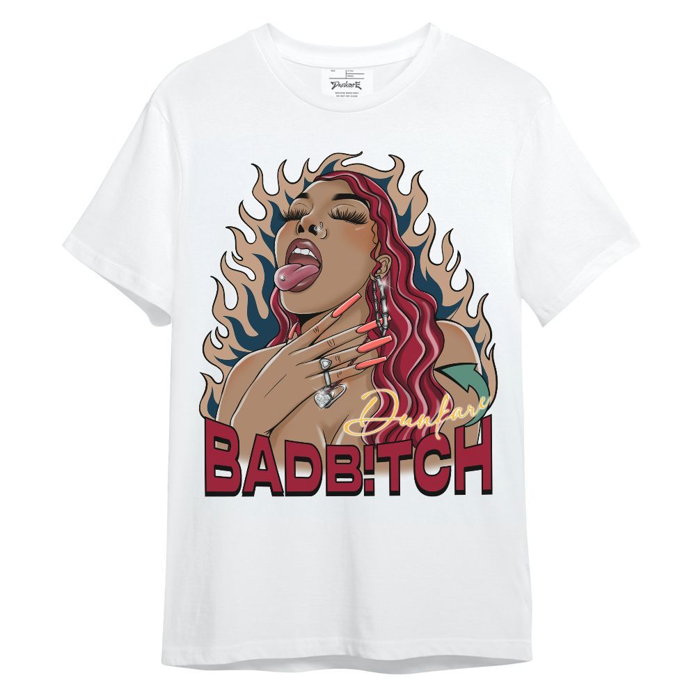 Shirt To Match Mid Multi Color 2022 1s - Bad B!tch Unique Unisex Shirt