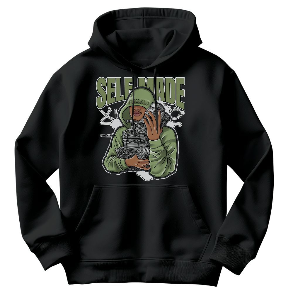 Sweatshirt To Match Oil Green 4s - Selfmade Unqiue Graphic