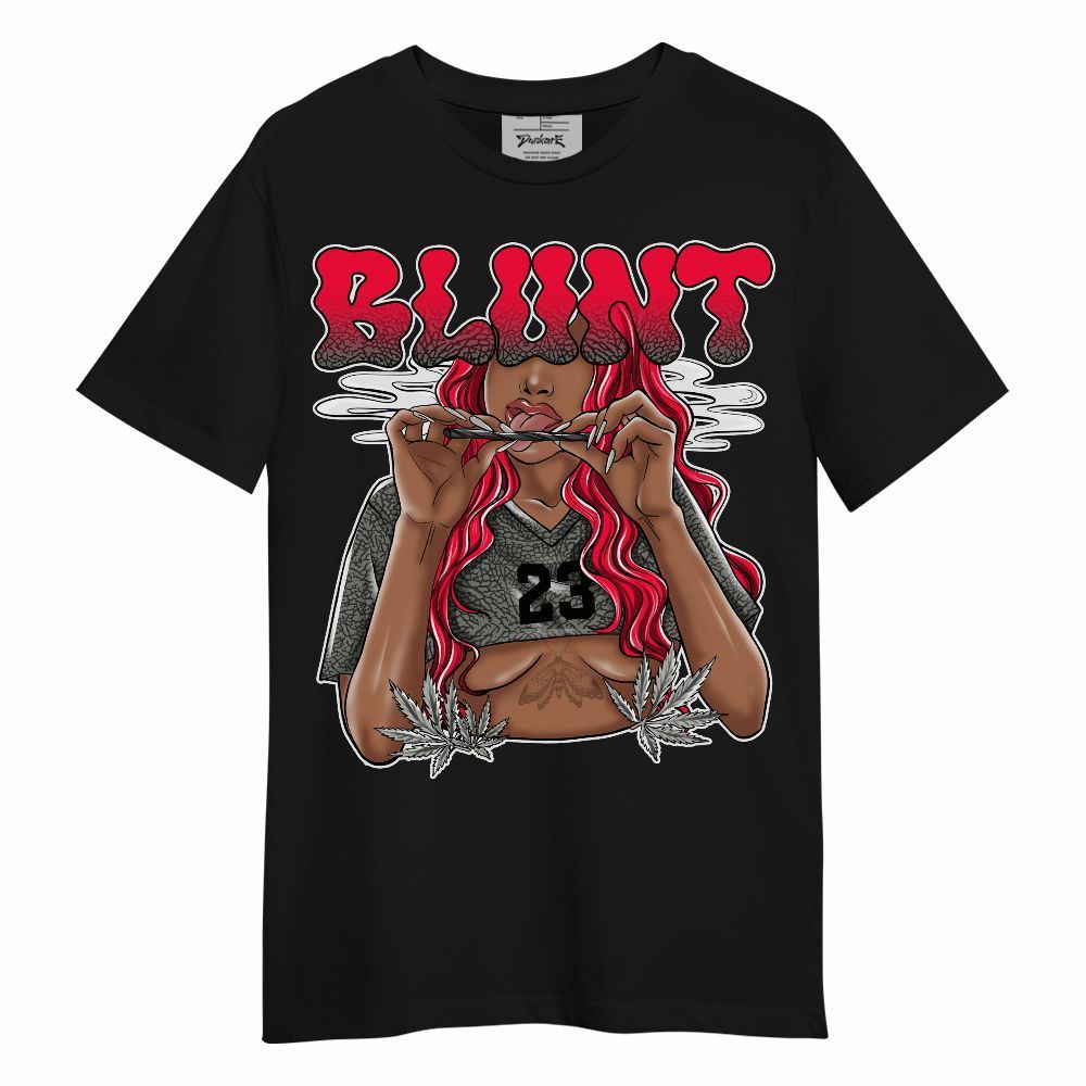 Shirt To Match Retro Fire Red 3s - Bluntz Unique Unisex Shirt