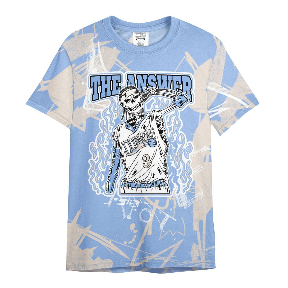 Shirt To Match Air Max 1 Royal Pulse - Allen Answer Skeleton Messyz All Over Print