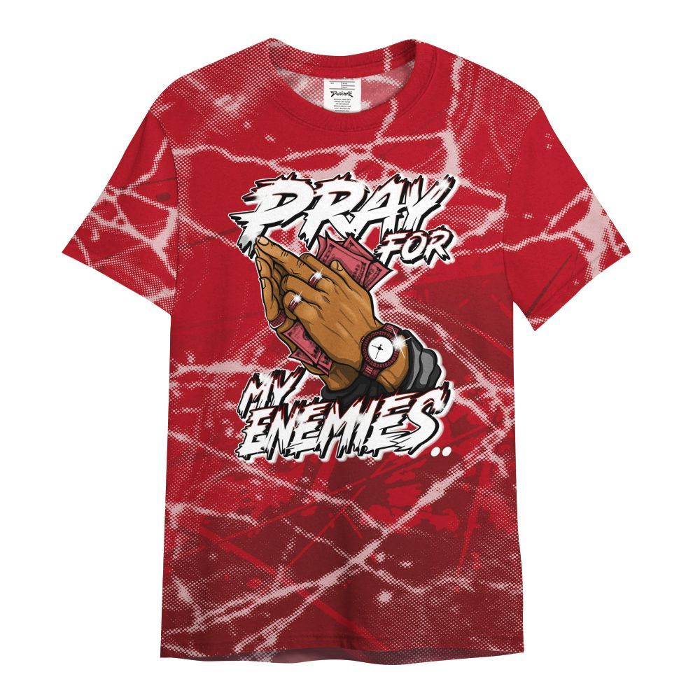 Shirt To Match Bred Velvet 11s - Prayed For Enemies Graphic All Over Print