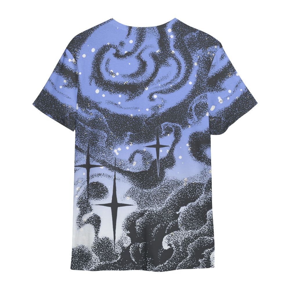 Shirt To Match Retro Awake Racer Blue - Angel Hustle Money All Over Print