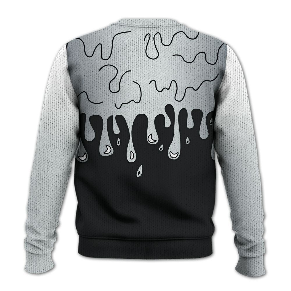 Sweater To Match Cap And Gown 6s - Snake Trust No One Drip Graphic