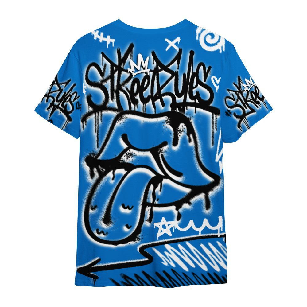 Shirt To Match Low Game Royal 1s - Break Rules Streetwear All Over Print