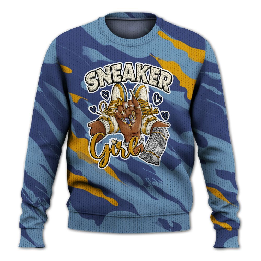 Knitted Sweater To Match High OG First In Flight 1s - Sneakerz Girlz Colored