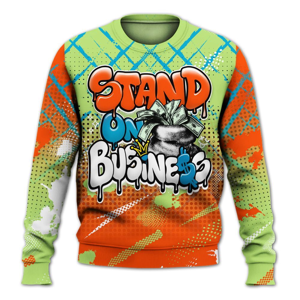 Sweatshirt To Match Kobe 9 Elite What The - Halftone Stand Business Dripping All Over Print