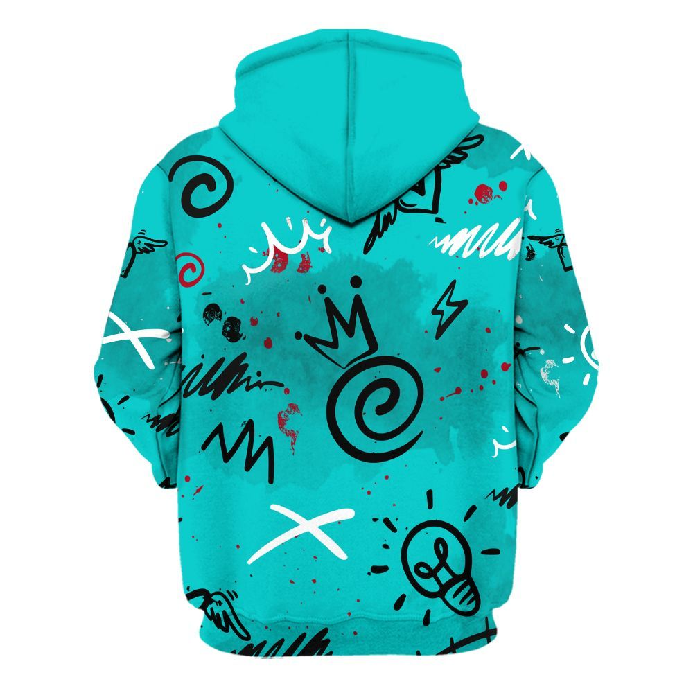 Hoodie To Match Air Griffey Max 1 Freshwater - Drip Been Di2ferent All Over Print