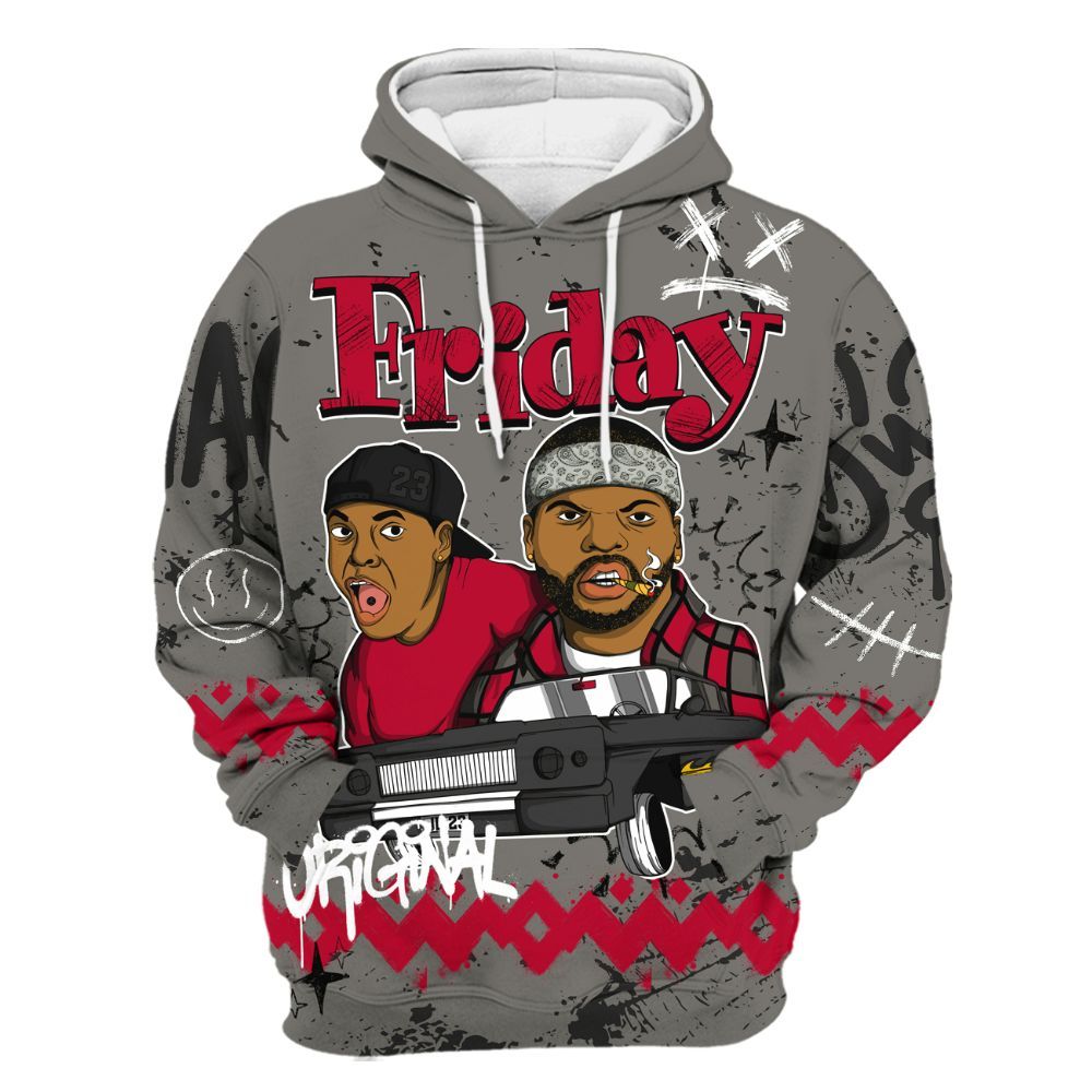 Hoodie To Match Shadow 2025 10s Shirt, Friday Sneaker Crayon All Over Print