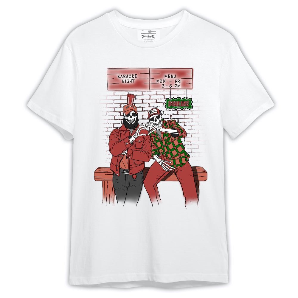 Shirt To Match Dune Red 13s - Skeleton Help Friendship Shirt Outfit