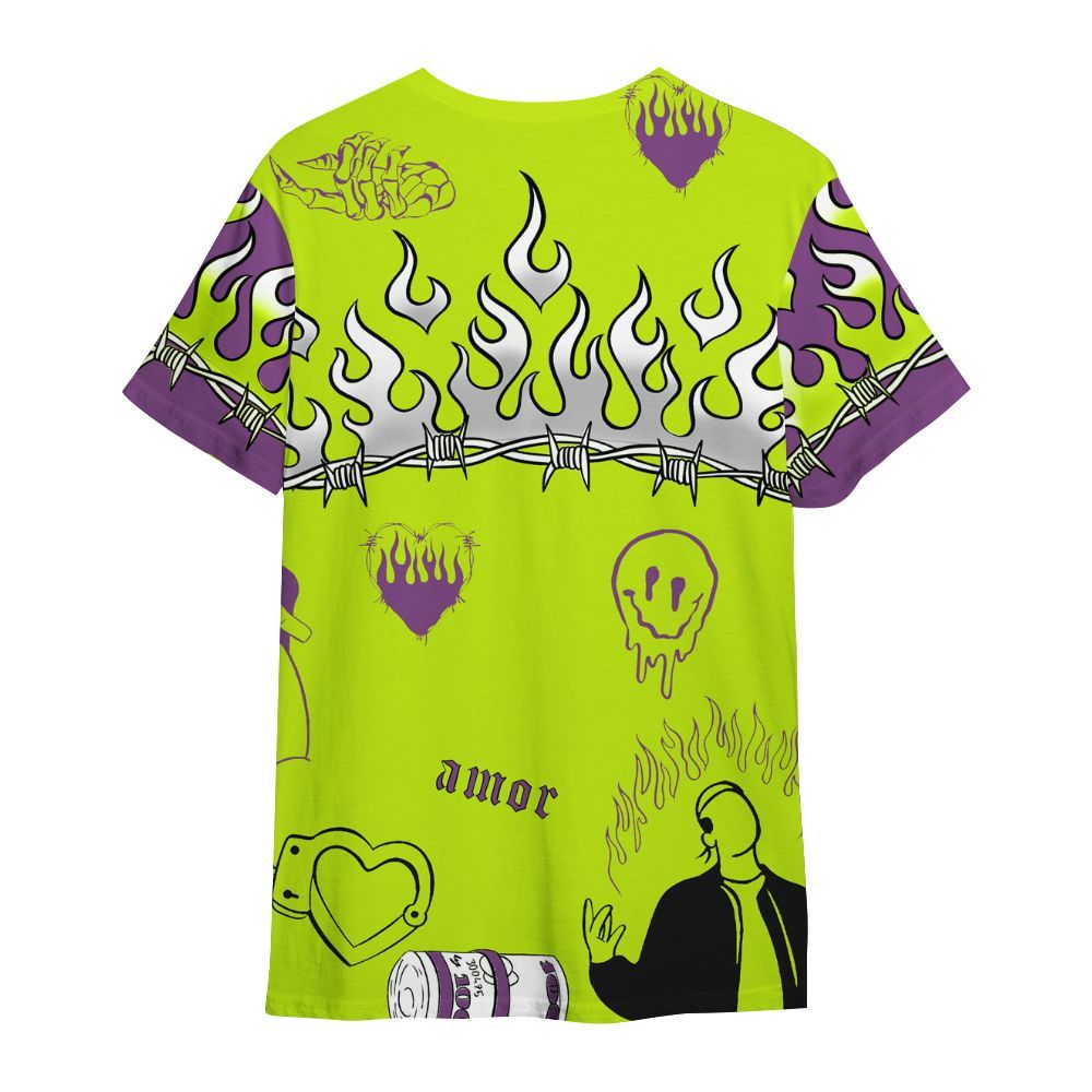 Shirt To Match GS Black Barely Volt 11s - Snake Trust No One All Over Print