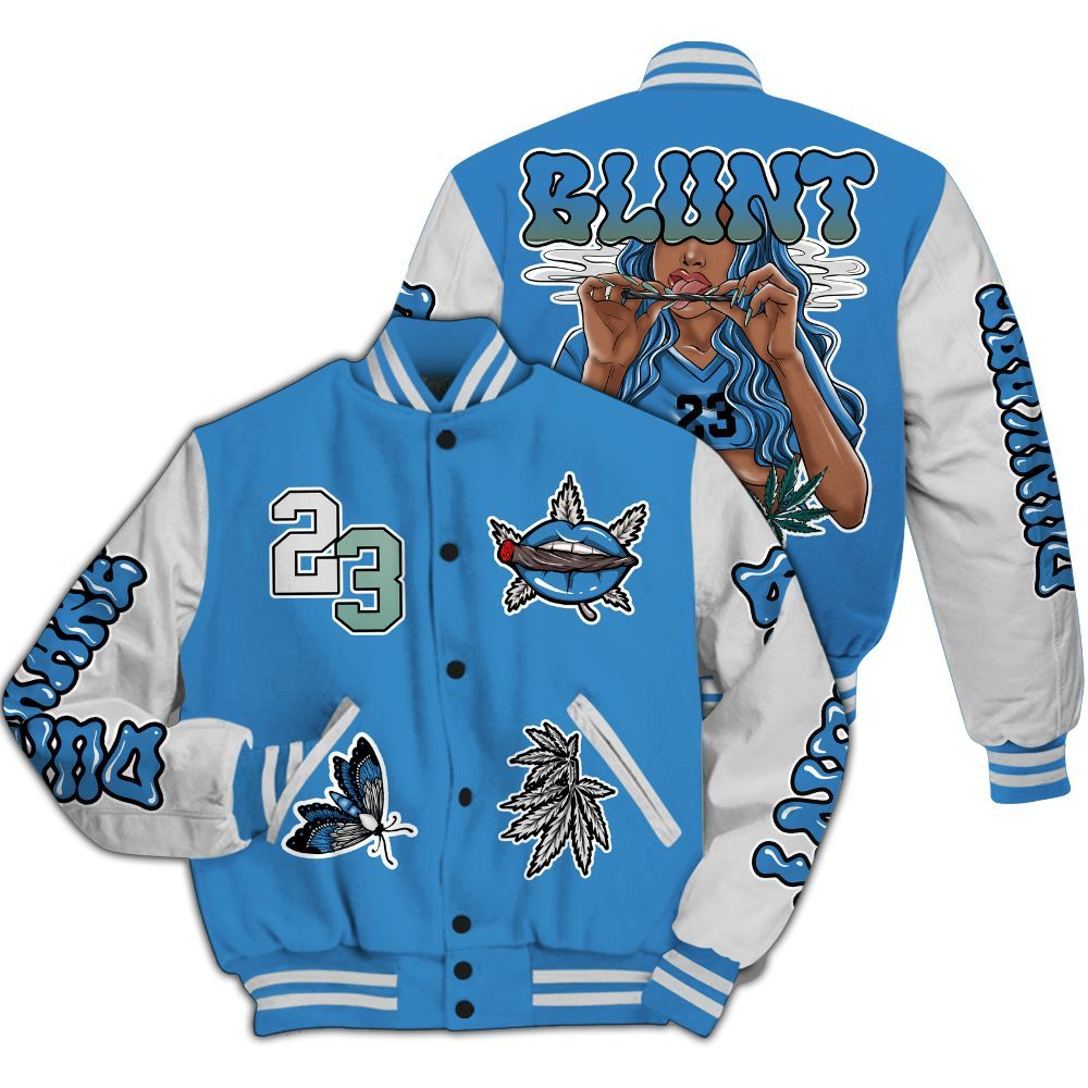 Varsity Jacket To Match Low Carolina 17s - Bluntz Unique All Over Print
