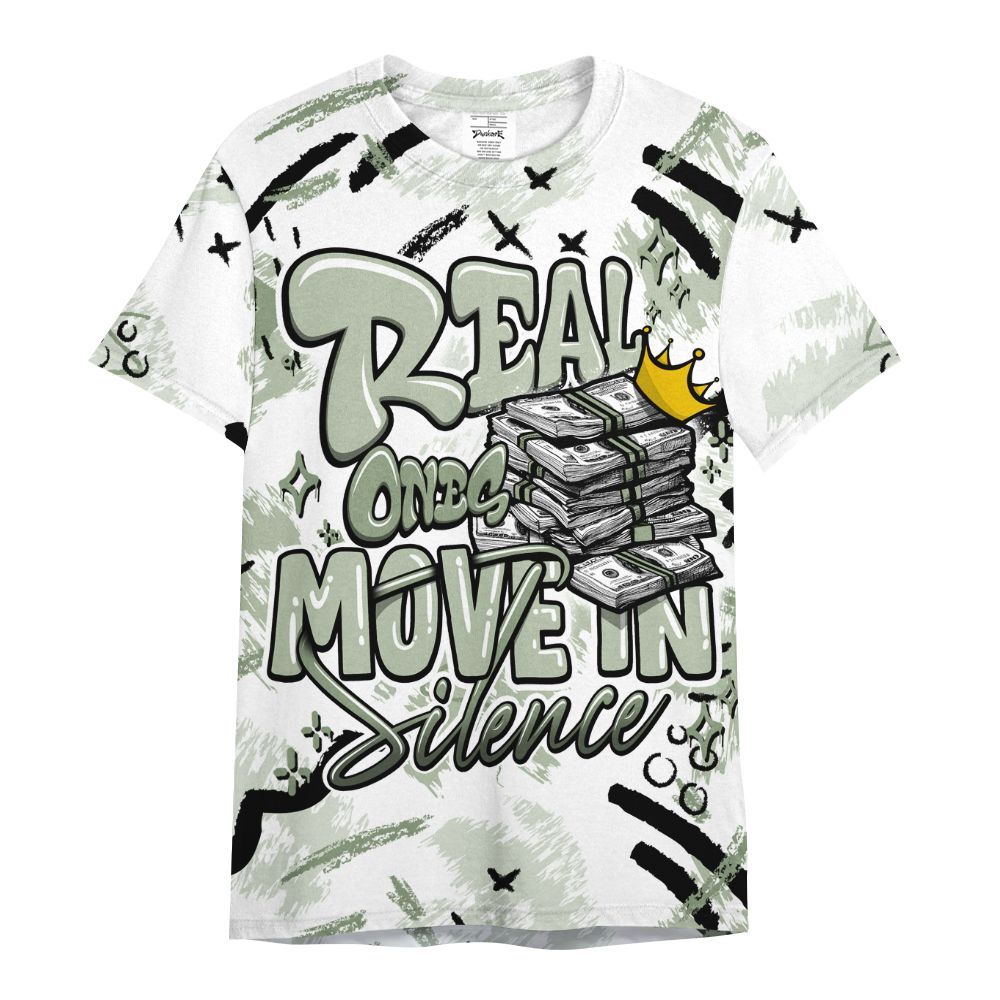 Shirt To Match Seafoam Sail 4s - Real Ones Move In Streetwear All Over Print