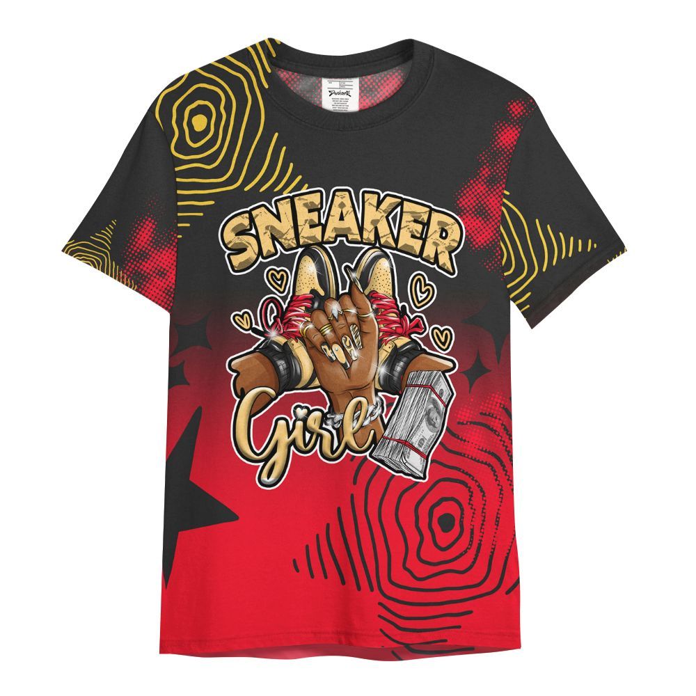 Shirt To Match KD 18 Air Bakin - Sneakerz Girlz Unique Starz All Over Print