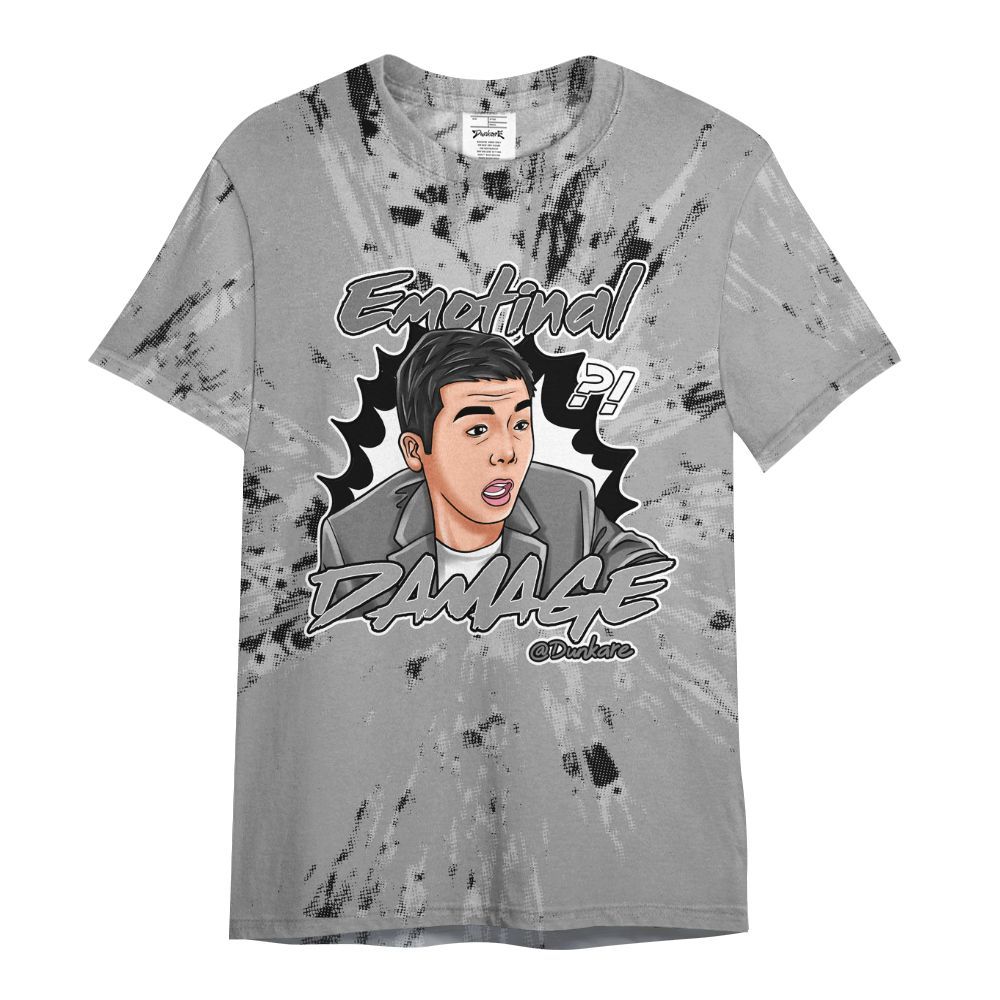 Shirt To Match Black Wolf Grey 12s - Damaged Meme Shirt Unisex Outfit All Over Print