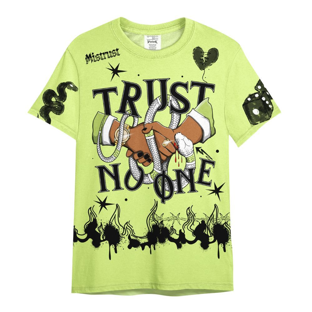 Shirt To Match Air Max SNDR Volt - Trust No One Snake-Bite Doodle Crayon All Over Print