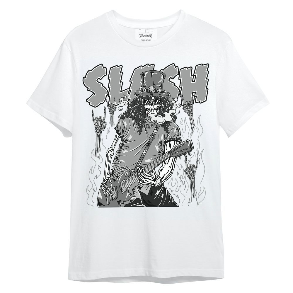 Shirt To Match Black Wolf Grey 12s - Slash Skeleton Unisex Shirt