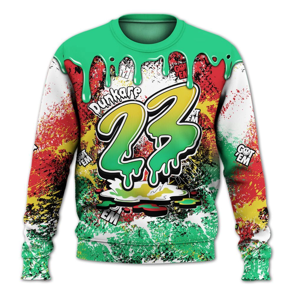 Sweatshirt To Match Ja 3 Jurassic Park Explorer - Dripping 23 Drip All Over Print