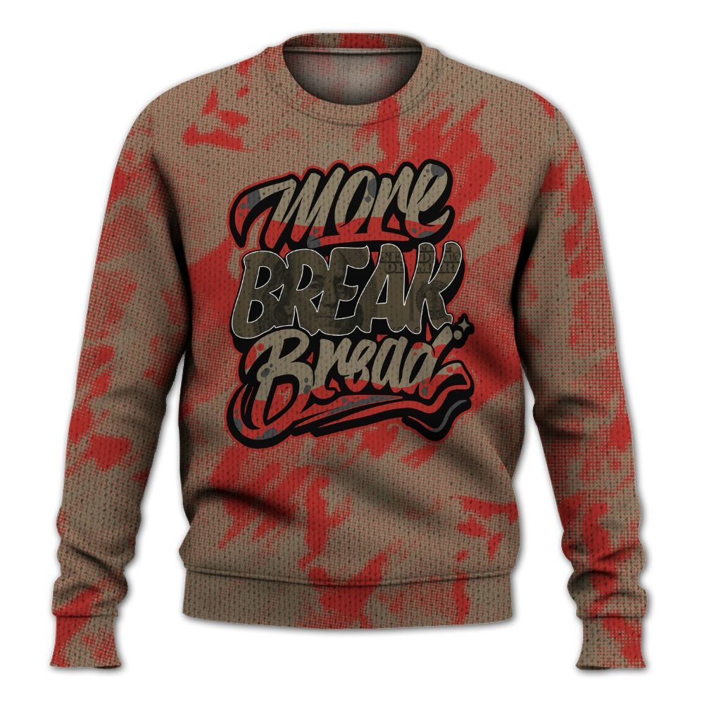 Knitted Sweater To Match Olive 9s - More Break Shirt Unisex Oufit