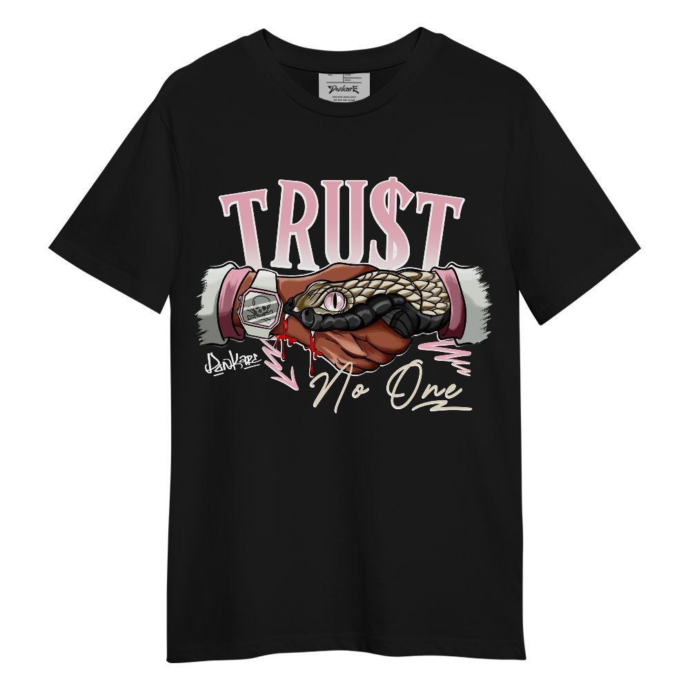 Shirt To Match Low OG Shy Pink 1s - Snake Trust No One Graphic