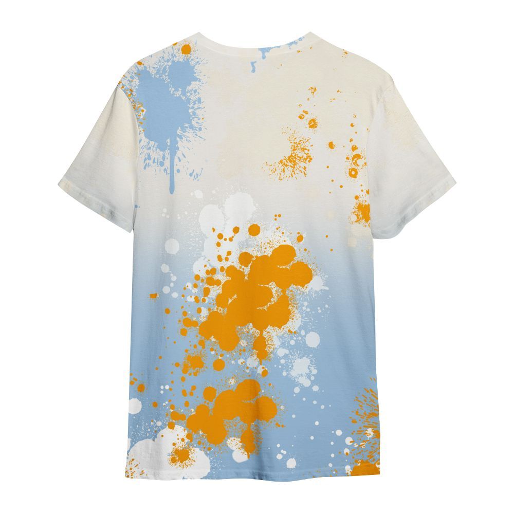 Shirt To Match Retro High OG Pale Ivory Psychic Blue 1s - Trust No One Scary All Over Print