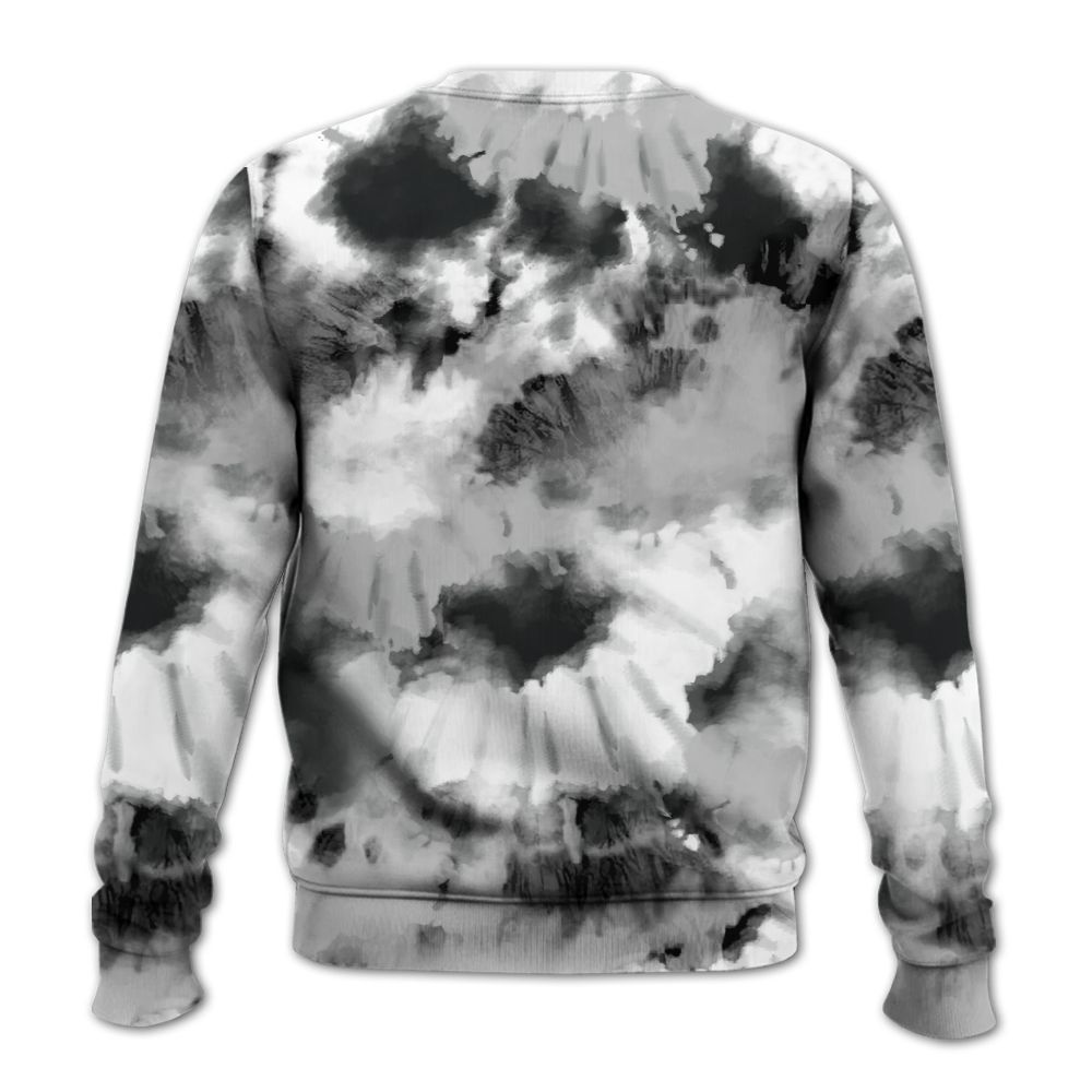 Sweatshirt To Match Low 85 Metallic Black 1s - Tie Dye FK Around Find Out All Over Print