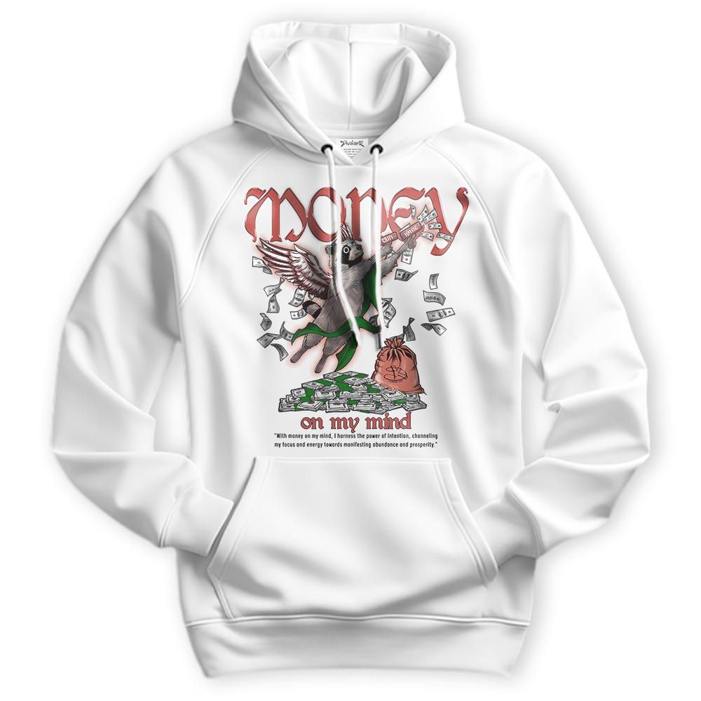 Sweatshirt To Match Dune Red 13s Hoodie - Money On My Mind Raccoon Hoodie Unisex