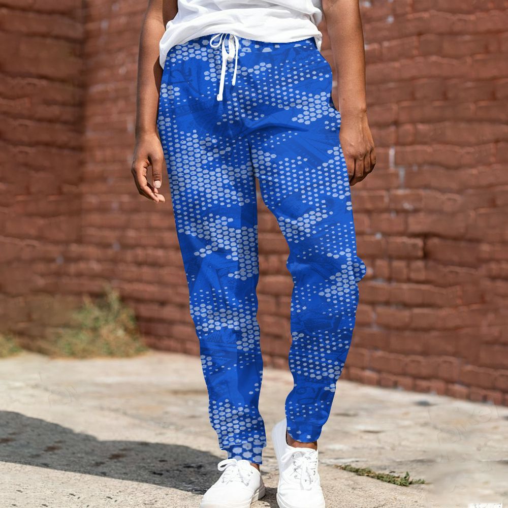 Sweatpant To Match Air Foamposite One Royal - Banknotes Art Graphic All Over Print