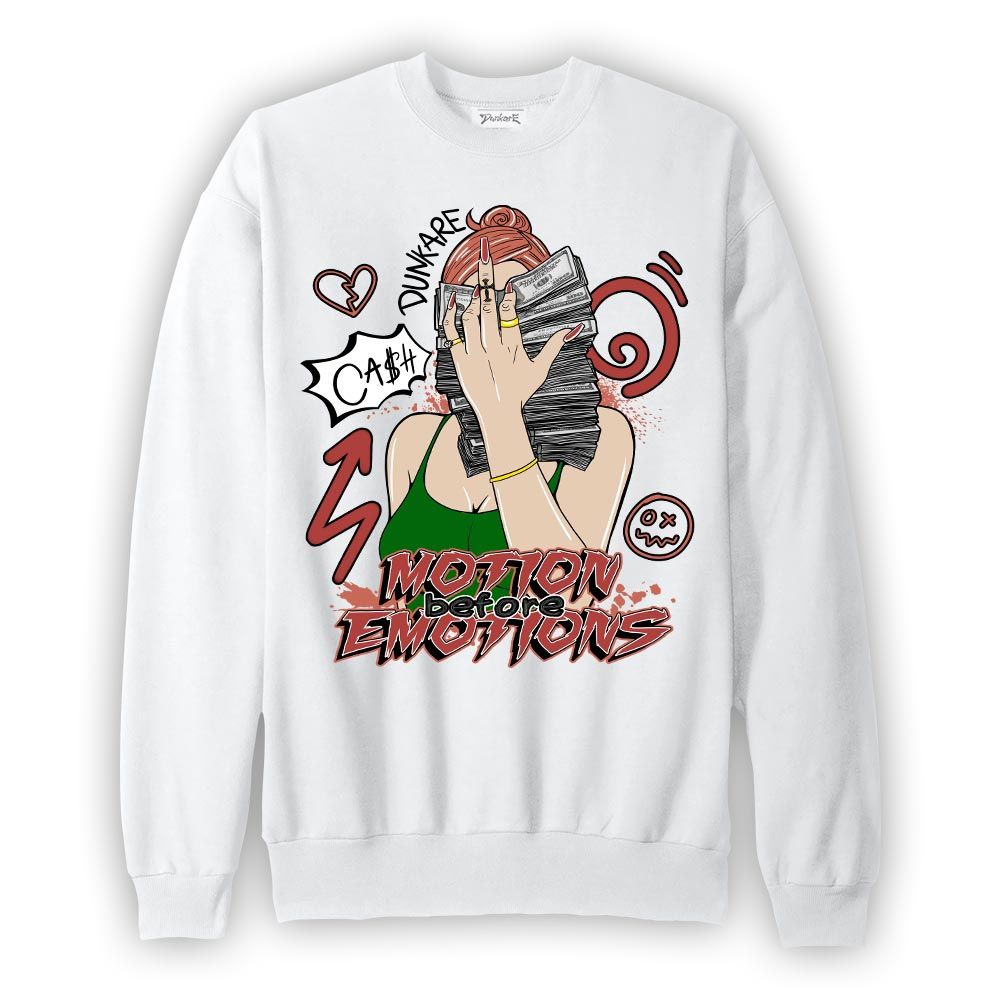 Sweatshirt To match Dune Red 13s Sweatshirt - Motions Before Emotions Unique Graphic
