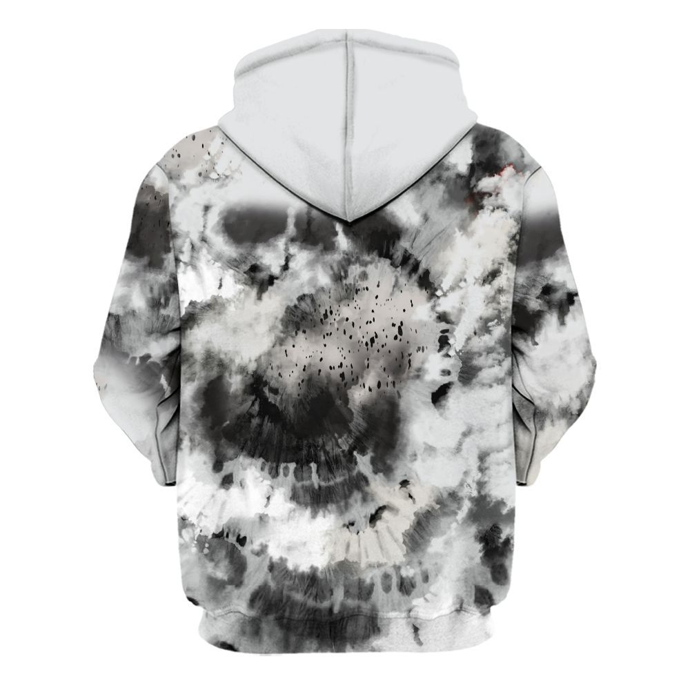 Hoodie To Match Retro Reverse Metallic 5s - God Blessed Tie Dye All Over Print