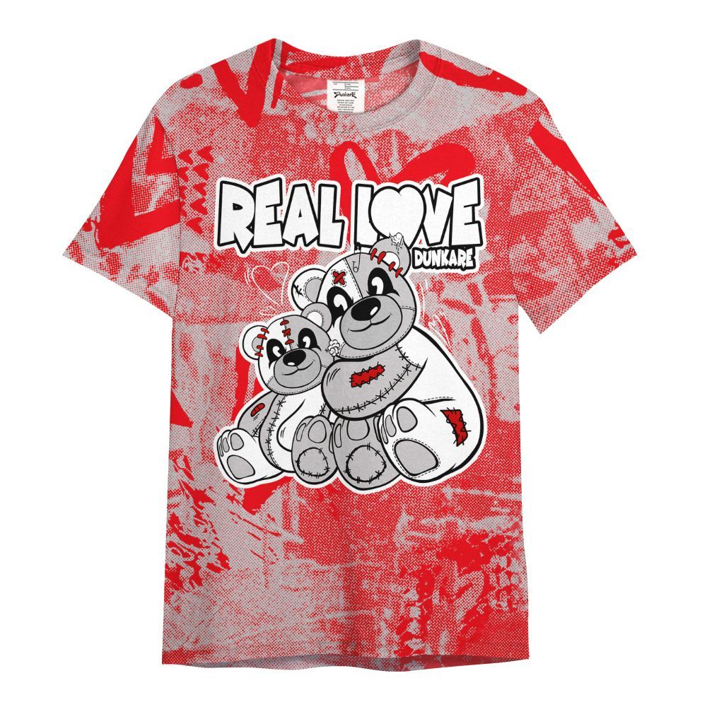 Shirt To Match Air Max 1 Low Poly - Sincere Fondness Bear All Over Print