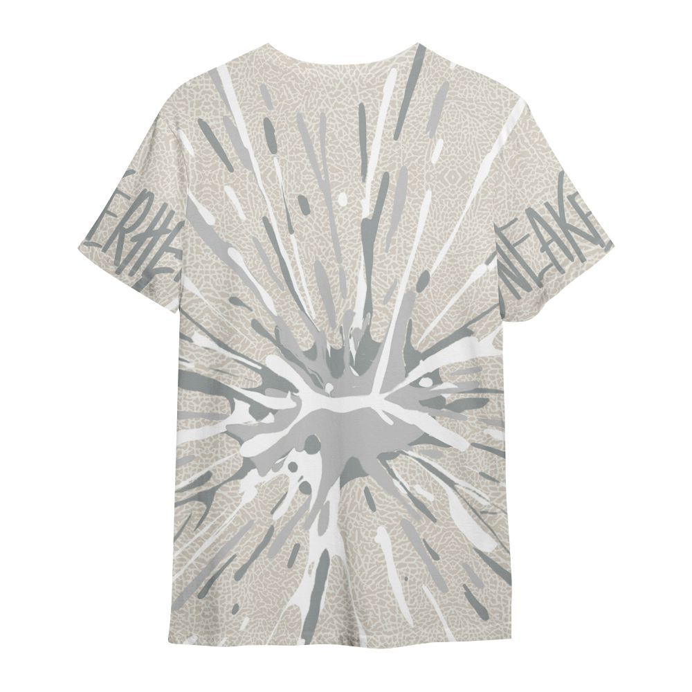 Shirt To Match Retro Pure Money 3s - Sneaker Sickness Splash All Over Print