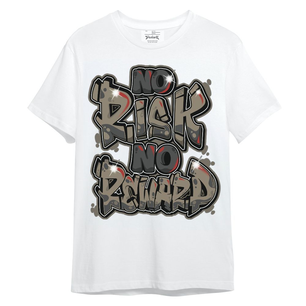 Shirt To Match Olive 9s - No Risks No Reward Unisex Shirt