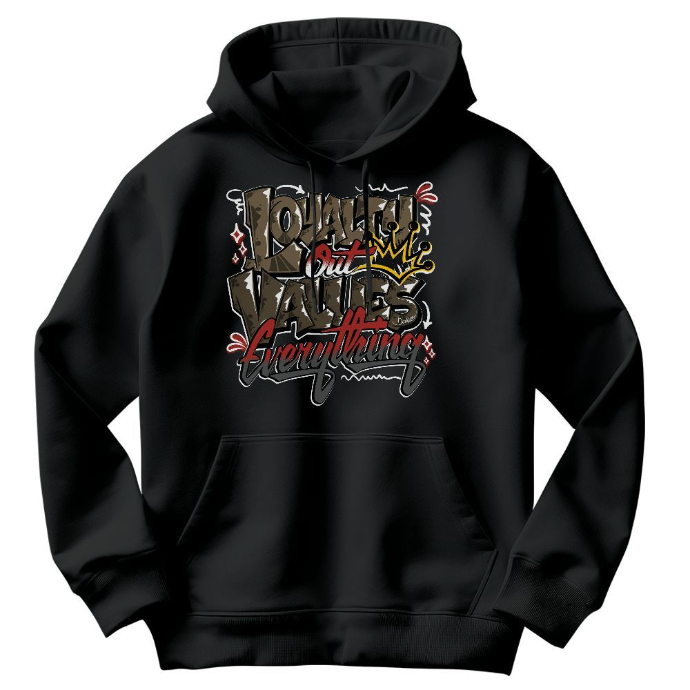 Sweatshirt To Match Olive 9s - Drip Loyalty Out Graphic