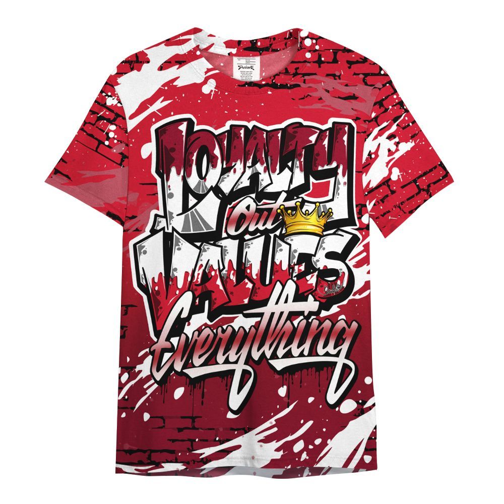 Shirt To Match Air DT Max 96 Love Letter - Values Of Loyalty All Over Print