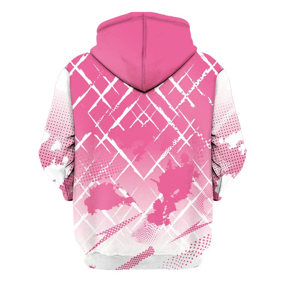 Hoodie To Match Air Max SNDR Hyper Pink - Halftone Stand Business Dripping All Over Print