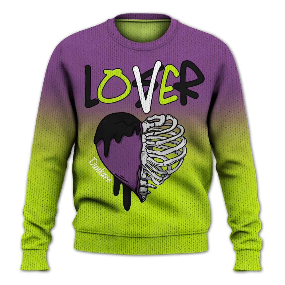 Sweater To Match GS Black Barely Volt 11s - Loser Lover Dripping Graphic
