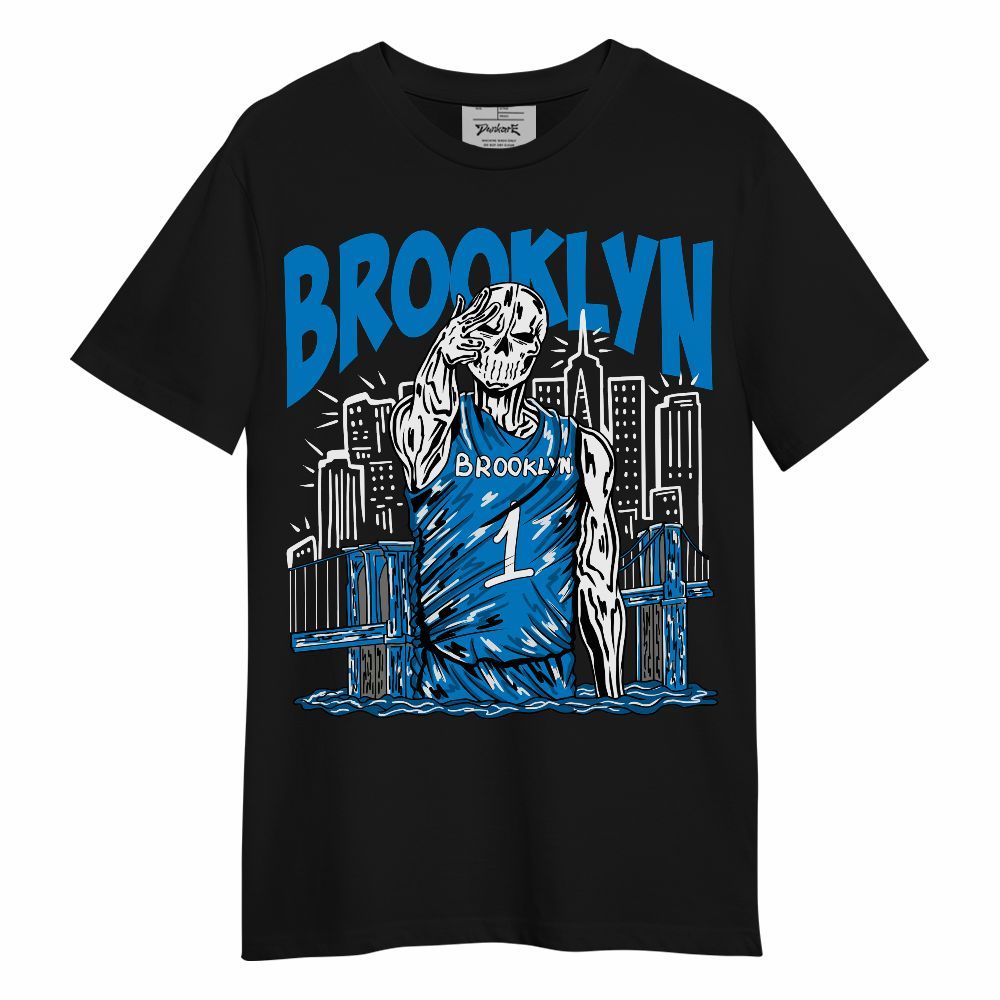 Shirt To Match Industrial Blue 4s - Brooklyn's Skeleton Unisex Shirt