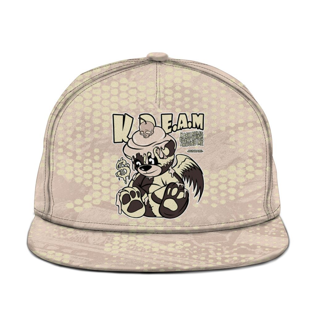 Snapback To Match A Ma Maniere X Fossil Stone 4s - Loot Bear Graphic