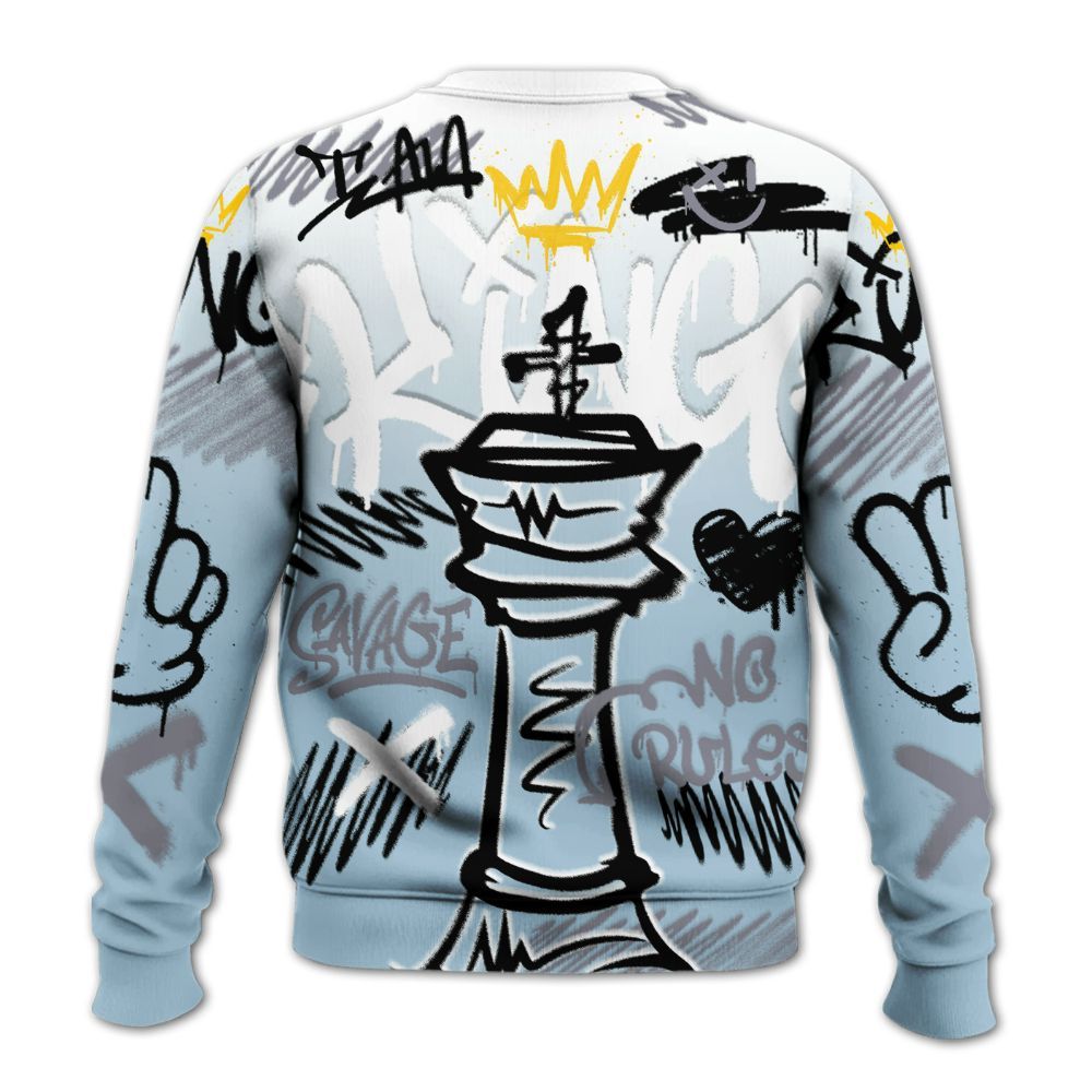 Sweatshirt To Match Chambray 7s - Street King Chess Streetwear All Over Print