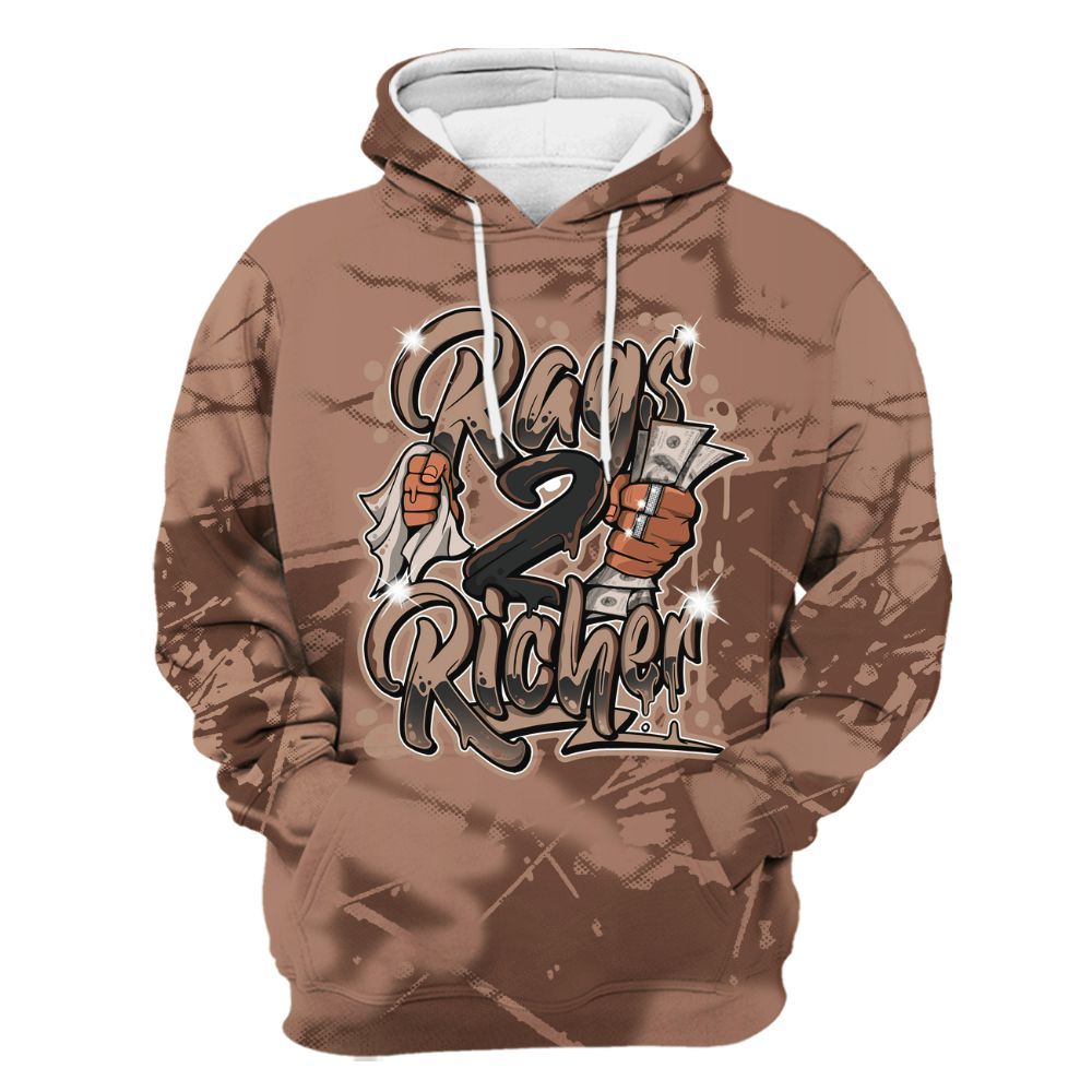 Hoodie To Match KD 4 Christmas - Rag 2 Rich Graphic All Over Print