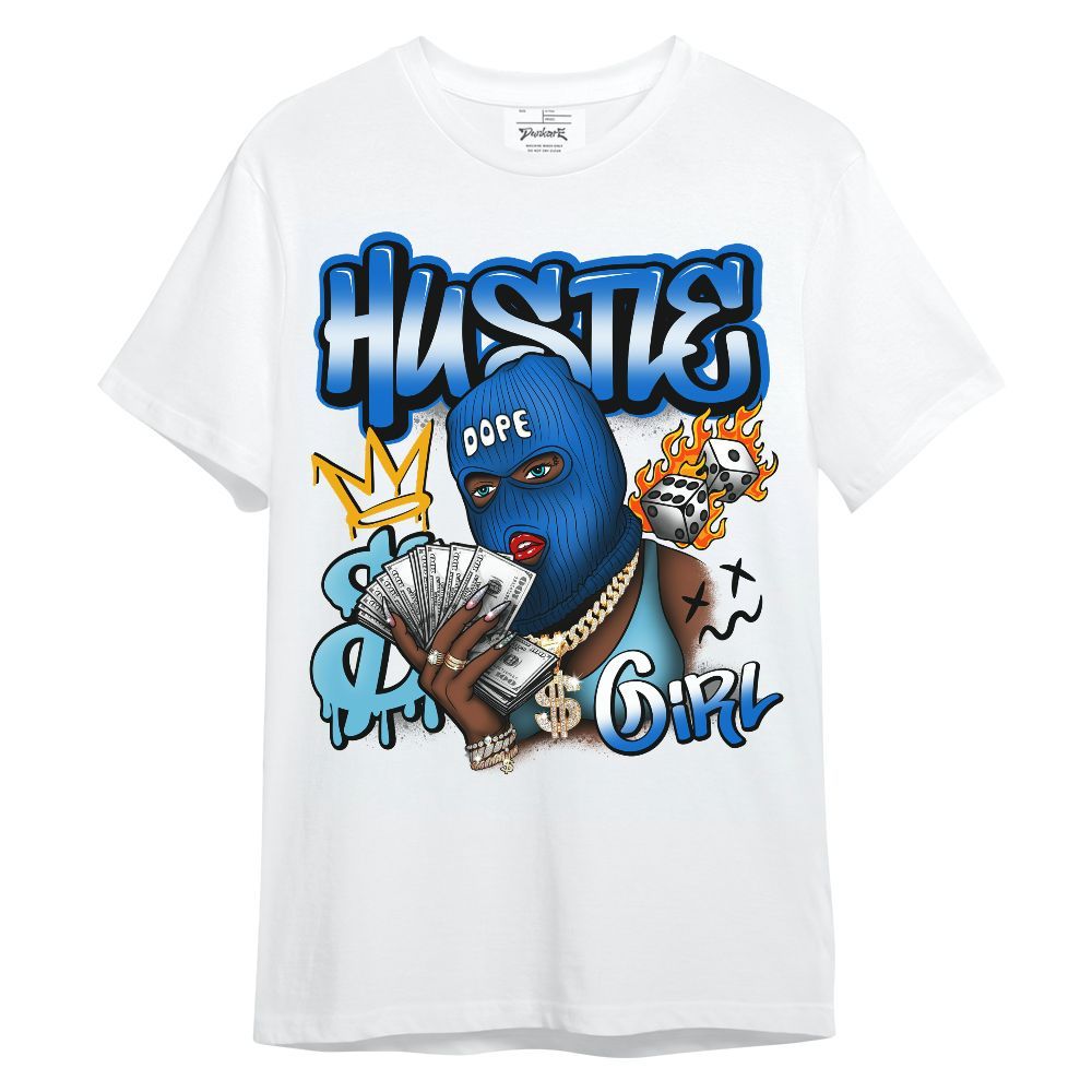 Shirt To Match Dunk Low Argon - Money Hustles Girl Streetwear Unisex Shirt