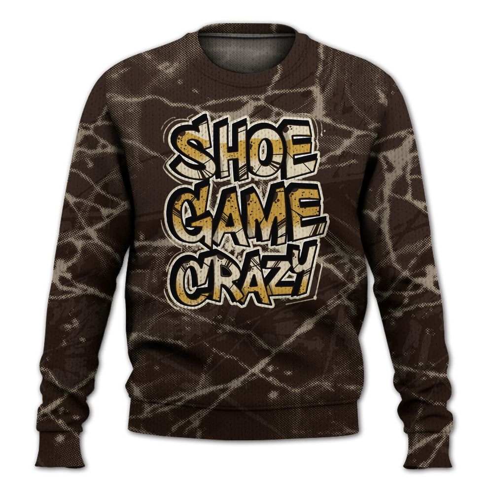Knitted Sweater To Match 2025 Retro Earth 5s - Shoe Game Crazy Graphic