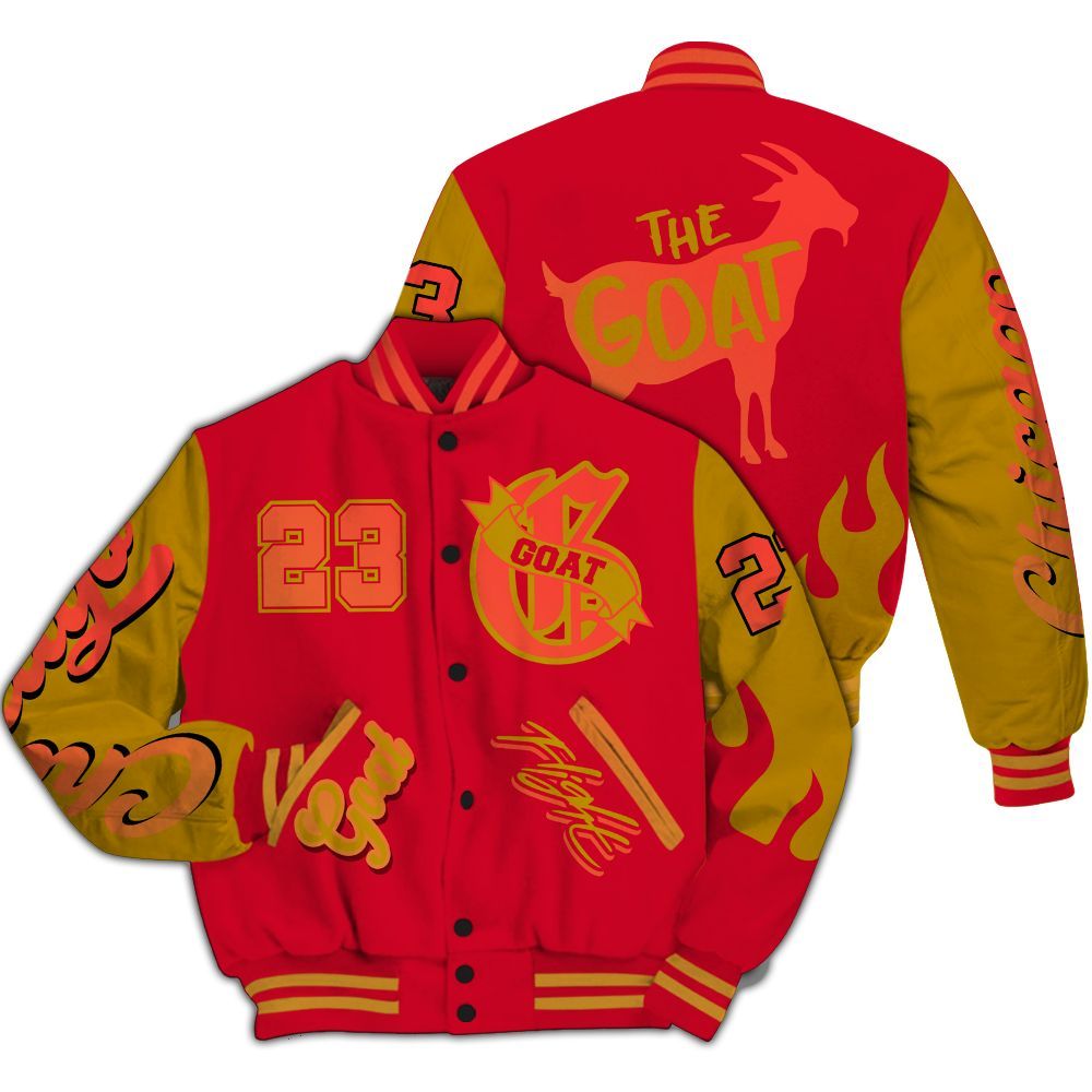 Varsity Jacket To Match Ja 3 Raptor - The G.O.A.T Streetwear All Over Print